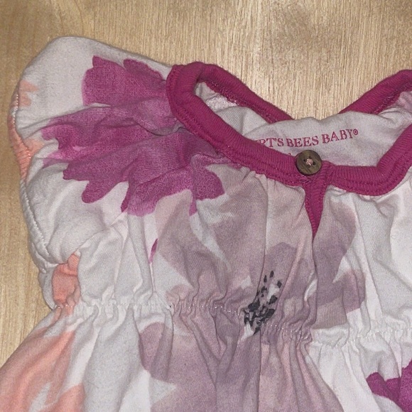 Burt’s Bees Baby Summer Dress Baby Girl 3-6 Months - Picture 2 of 7